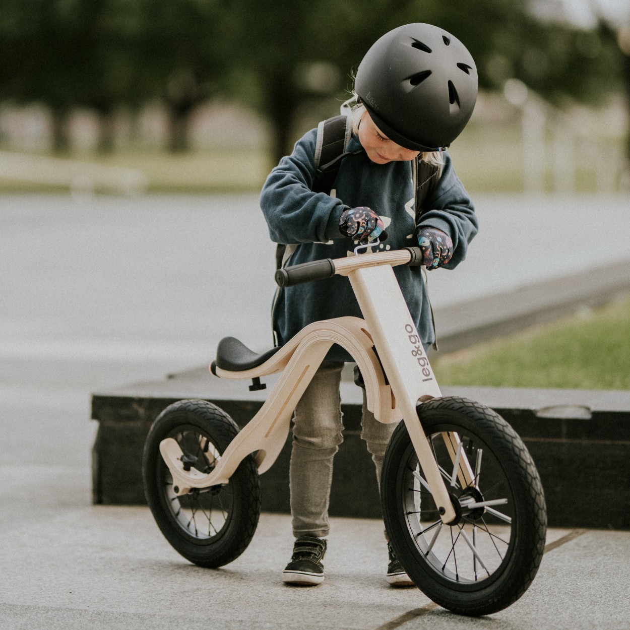 Leg&Go 3in1 puinen tasapainopyörä
