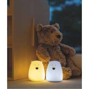 Mini Bear -yövalot – Valkoinen ja sininen (2 kpl)