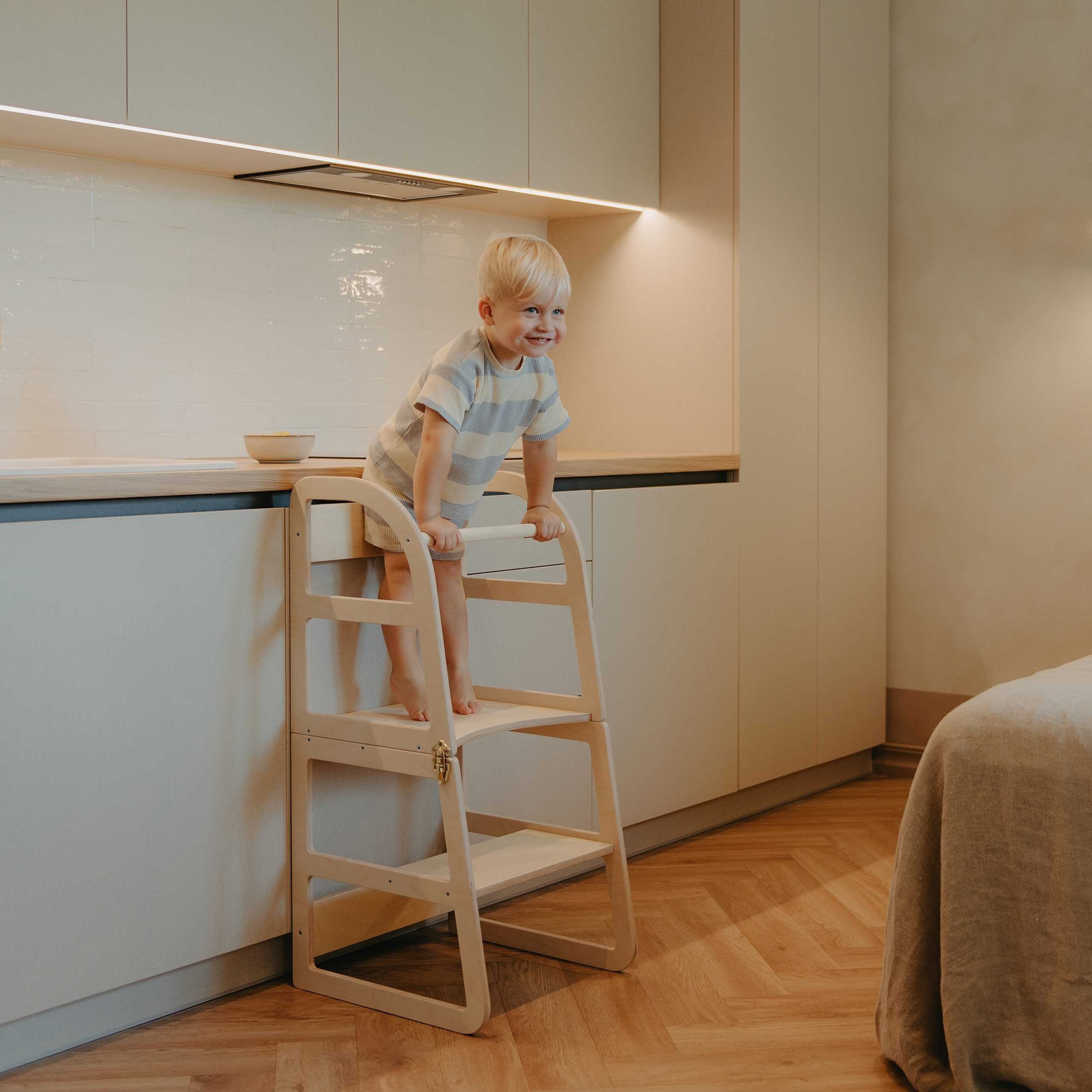 Muunneltava oppimistorni – Sleekstep 2-in-1