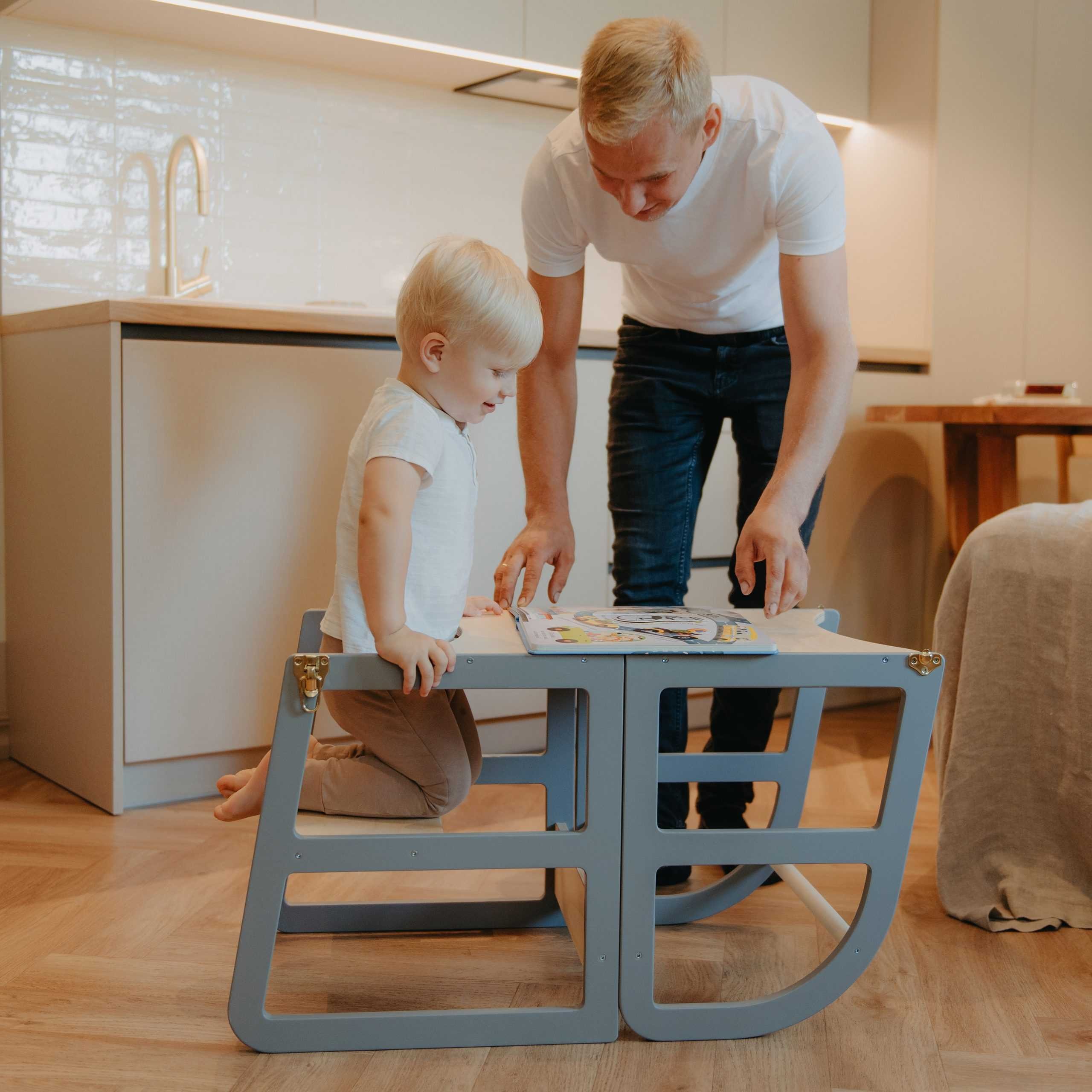 Muunneltava oppimistorni – Sleekstep 2-in-1 - Image 8