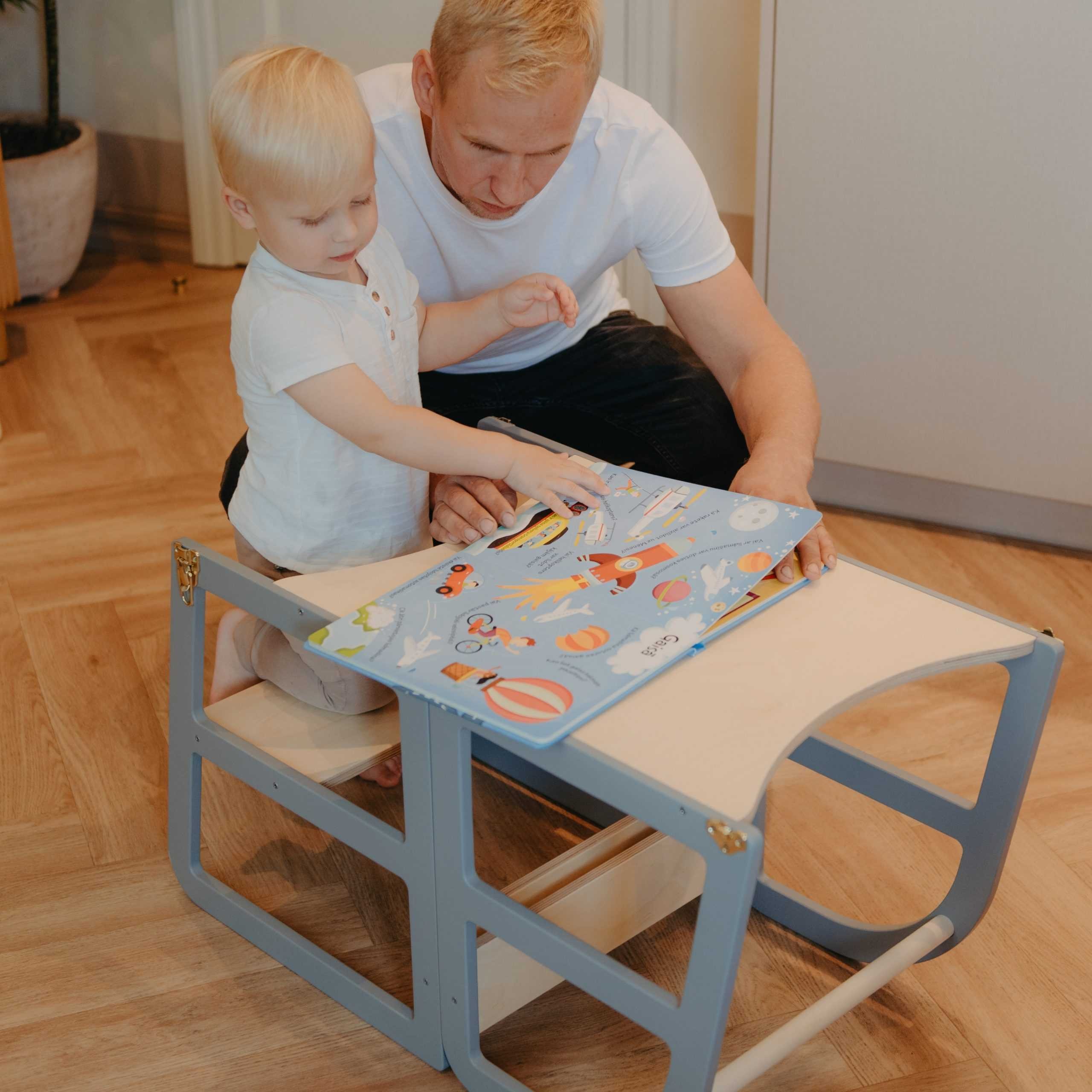 Muunneltava oppimistorni – Sleekstep 2-in-1 - Image 9