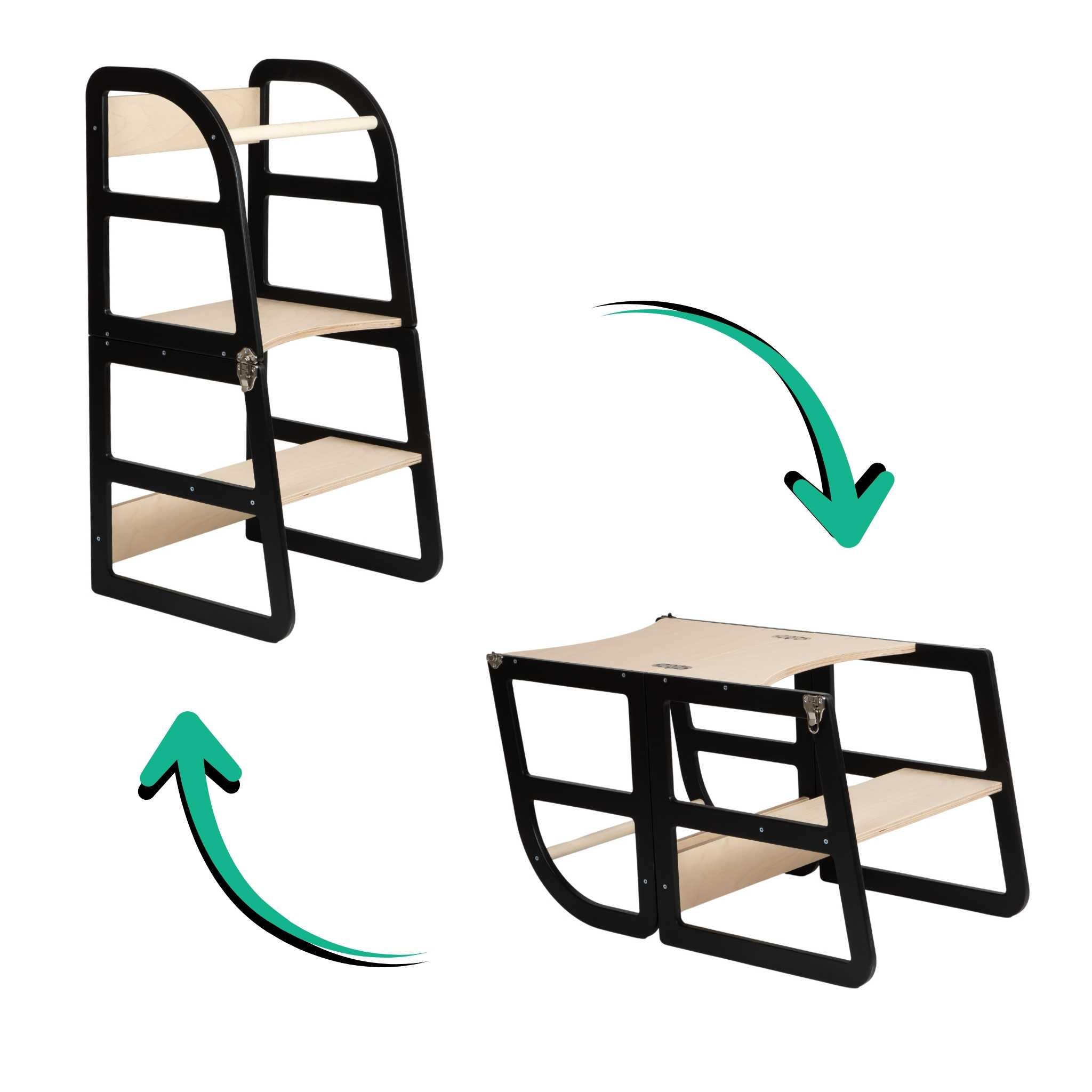Muunneltava oppimistorni – Sleekstep 2-in-1 - Image 16